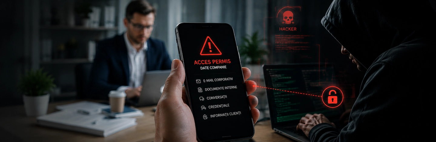 Companiile subestimează cea mai periculoasă poartă de acces pentru hackeri: telefonul personal
